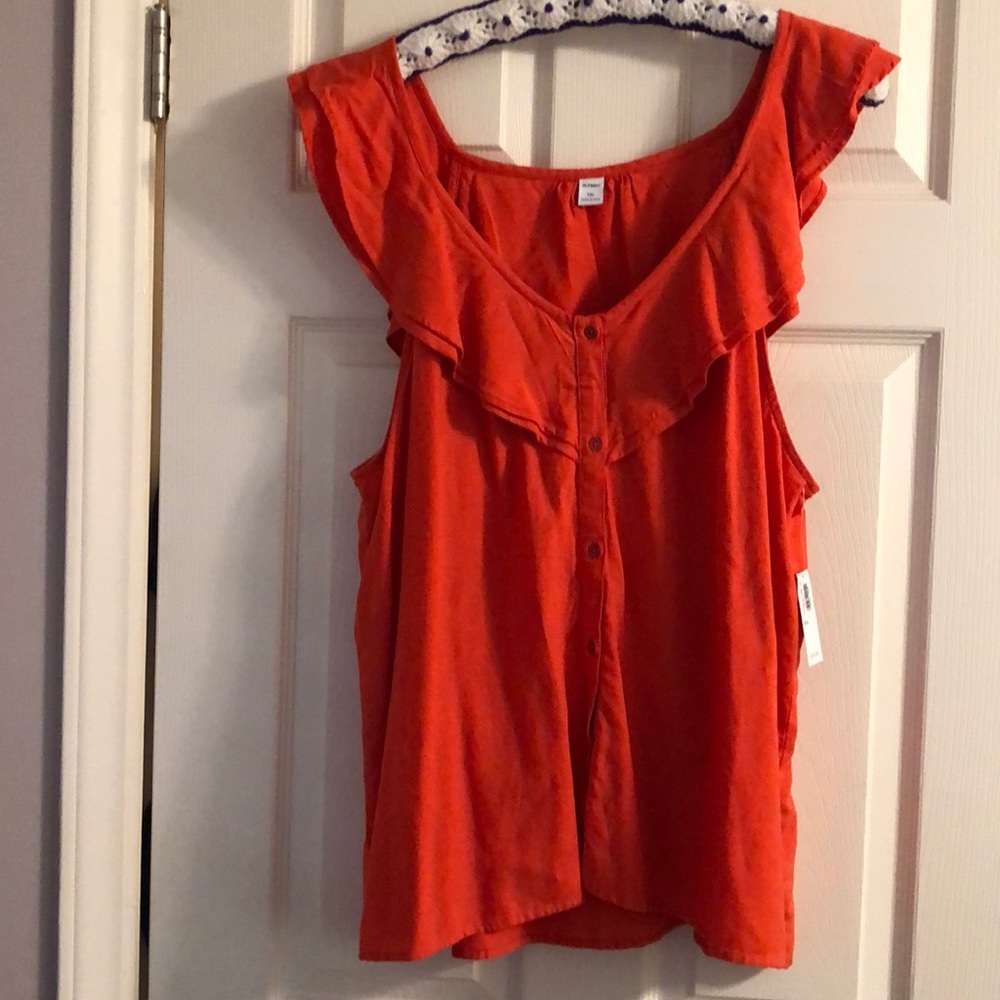 NWT OLD NAVY ruffle tank